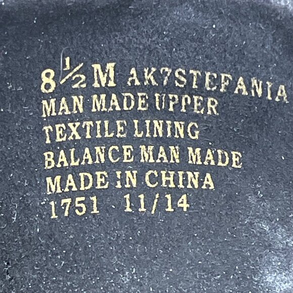 Anne Klein Sport Women’s Black Patent Leather Bow Slip-On Wedge Pumps Size 8.5M - Picture 5 of 10